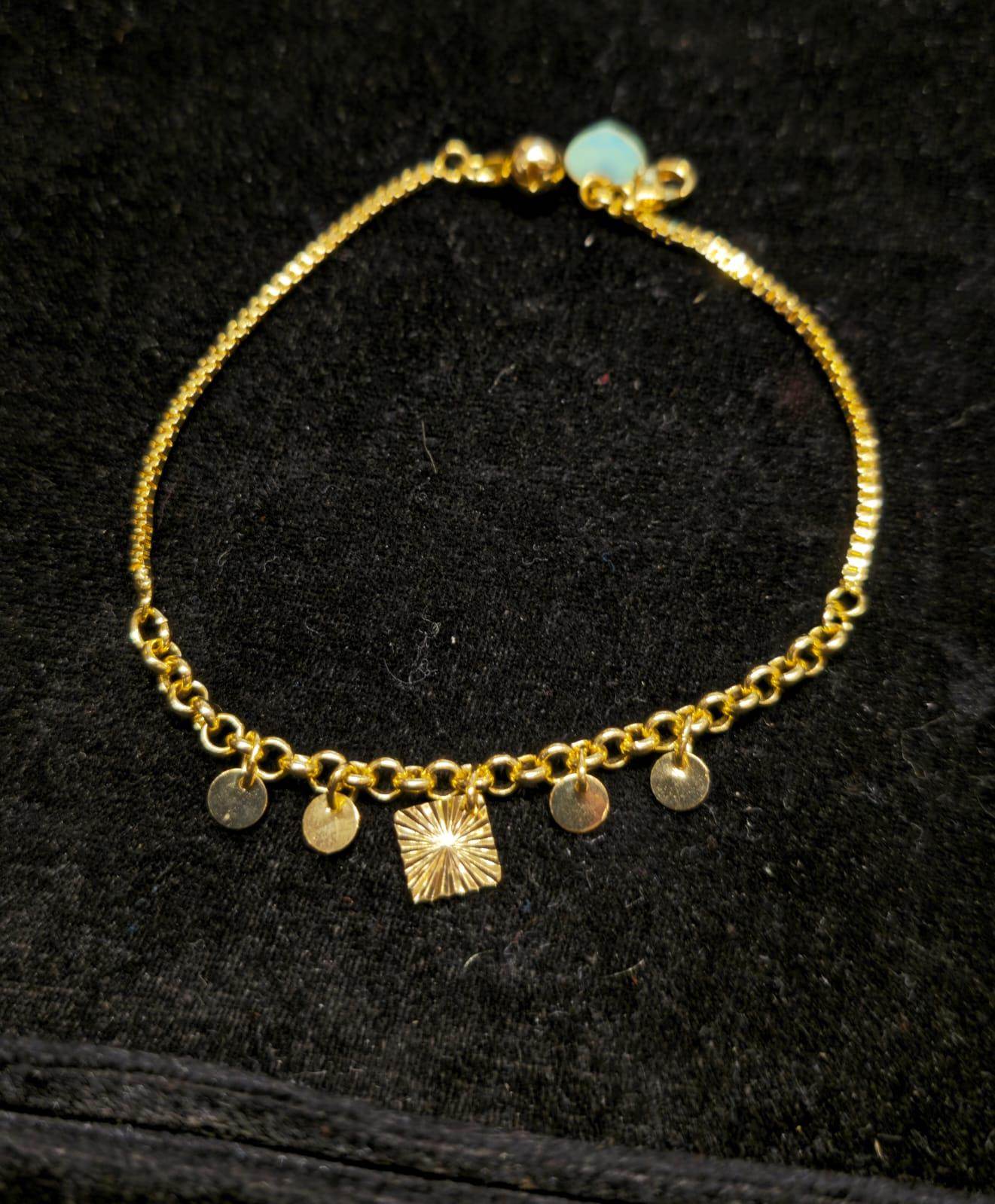 Elegant Gold-Plated Bracelet – Timeless Beauty & Shine - Mirpur Jewelry City