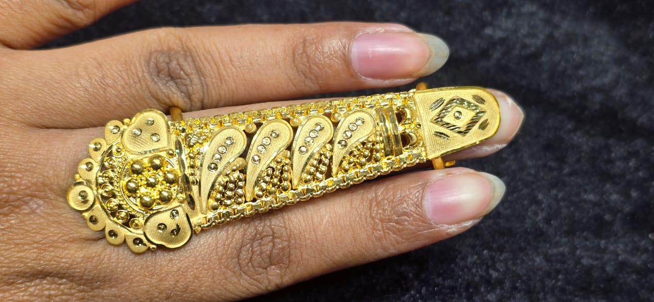 Special Bridal Nok FingerRing for Brides - Mirpur Jewelry City