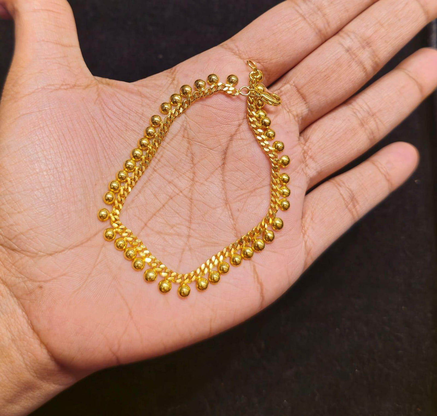 Elegant Gold-Plated Bracelet – Timeless Beauty & Shine - Mirpur Jewelry City