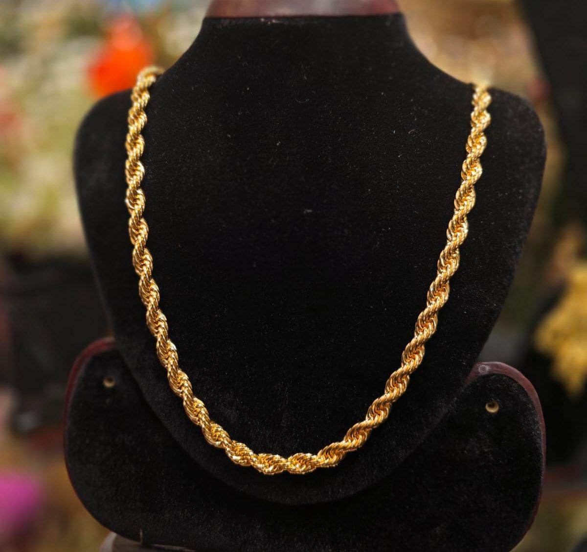 Elegant 28-Inch XP Brand Gold-Plated Chain – Timeless Shine & Durability - Mirpur Jewelry City