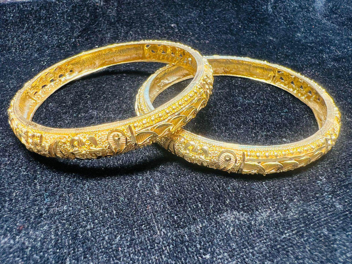 Elegant Gold-Plated Dubai Design Churi – Timeless Beauty & Grace - Mirpur Jewelry City