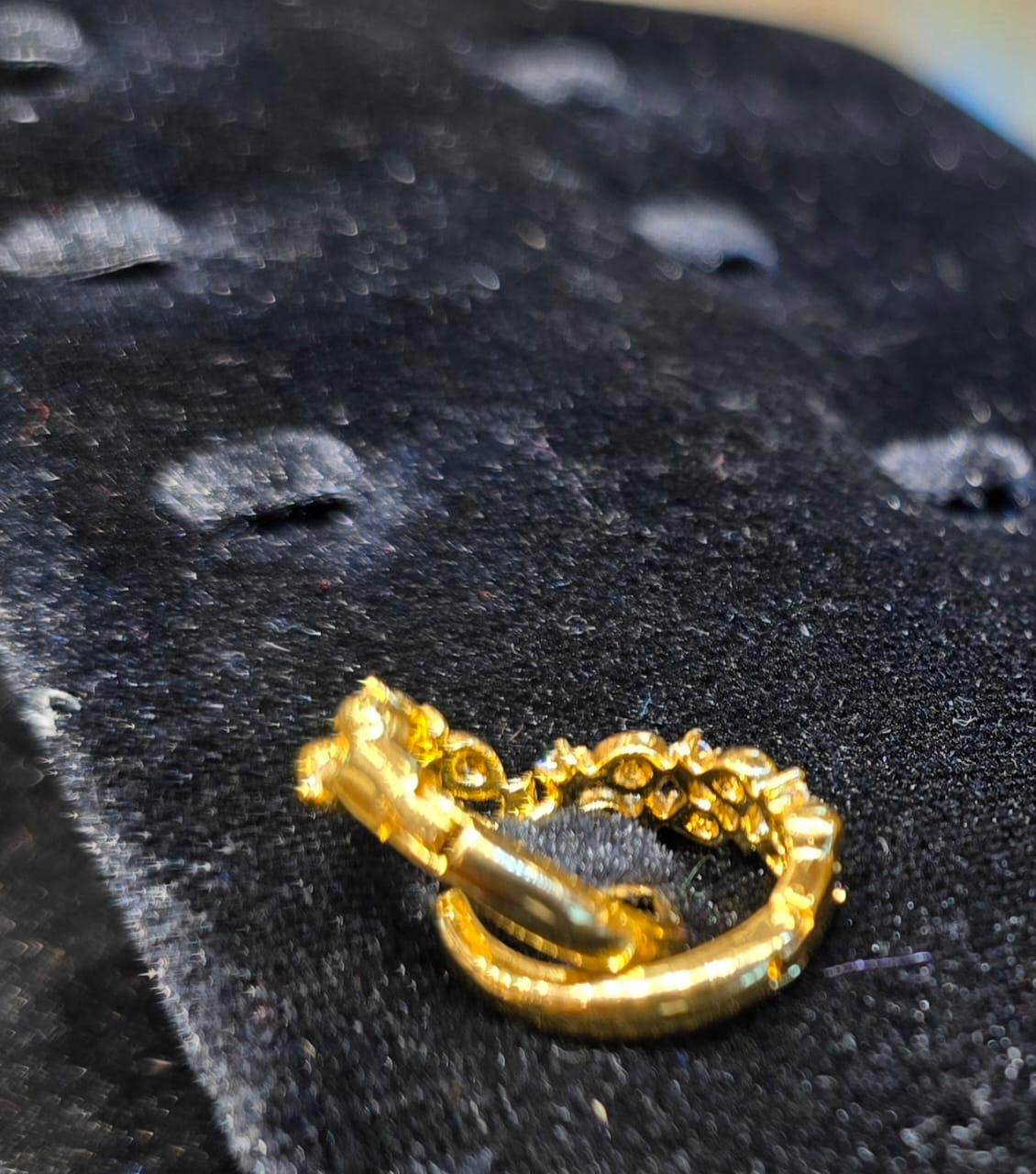 Elegant Gold-Plated Bounty Earrings – Timeless Luxury for Every Occasion - Mirpur Jewelry City