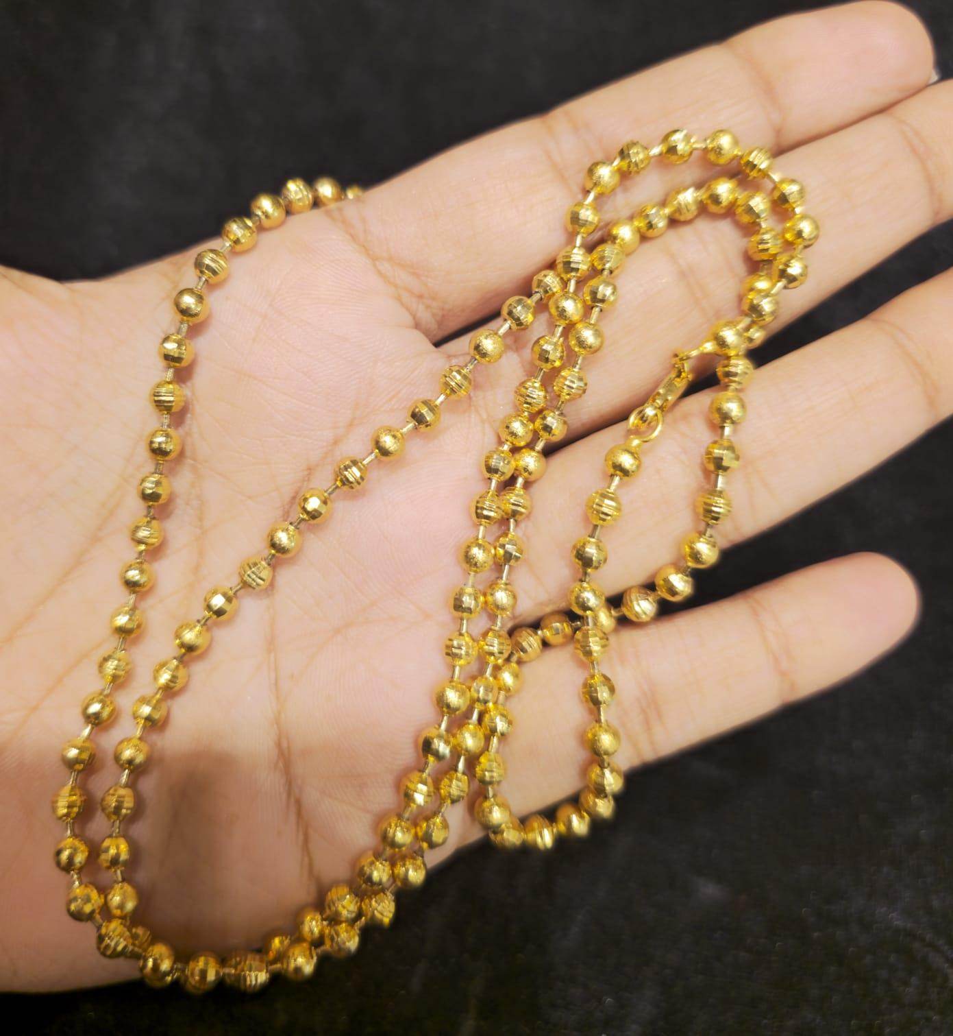 Elegant 28-Inch Gold-Plated Chain – Timeless Shine & Durability - Mirpur Jewelry City