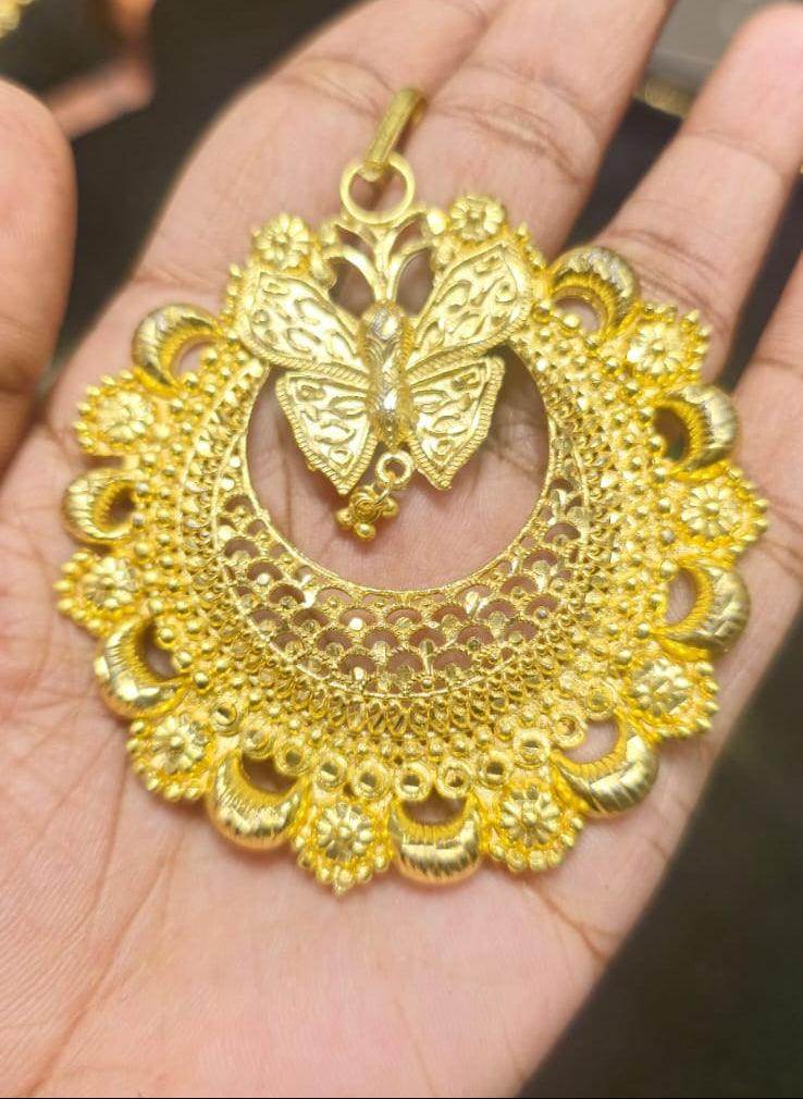 Elegant Gold-Plated Locket – Timeless Beauty & Charm - Mirpur Jewelry City
