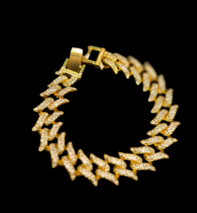 Elegant Gold-Plated unisex Bracelet – Timeless Beauty & Shine - Mirpur Jewelry City