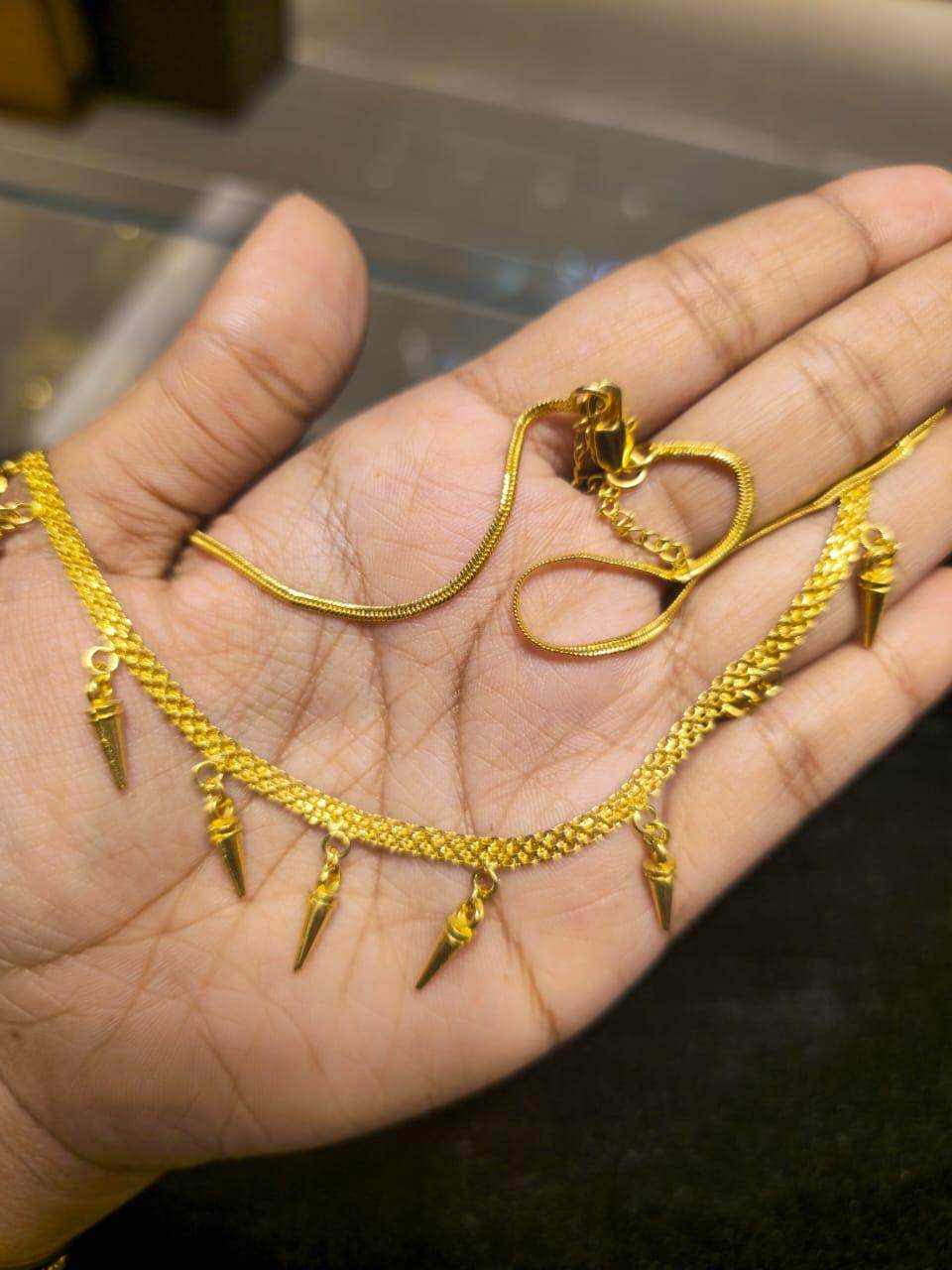 Elegant 20-Inch Gold-Plated Chain – Timeless Shine & Durability - Mirpur Jewelry City
