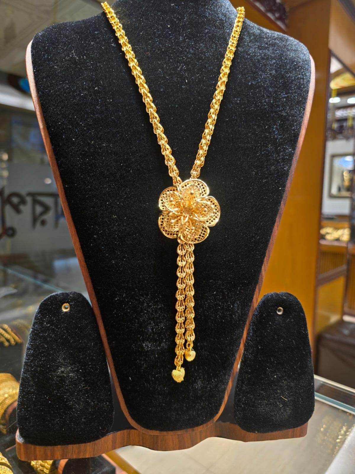 Elegant Gold-Plated Mob chain - Mirpur Jewelry City