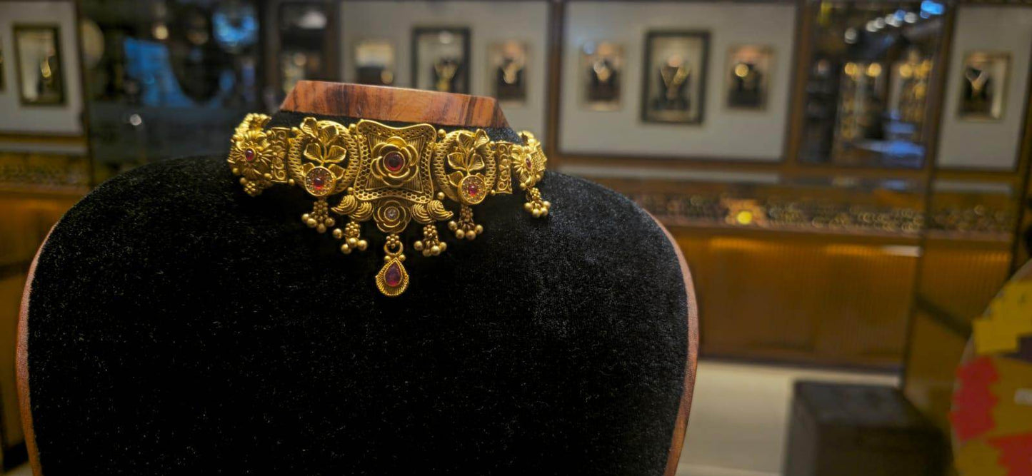 Elegant Joypuri Choker – Traditional Beauty with Modern Charm - Mirpur Jewelry City