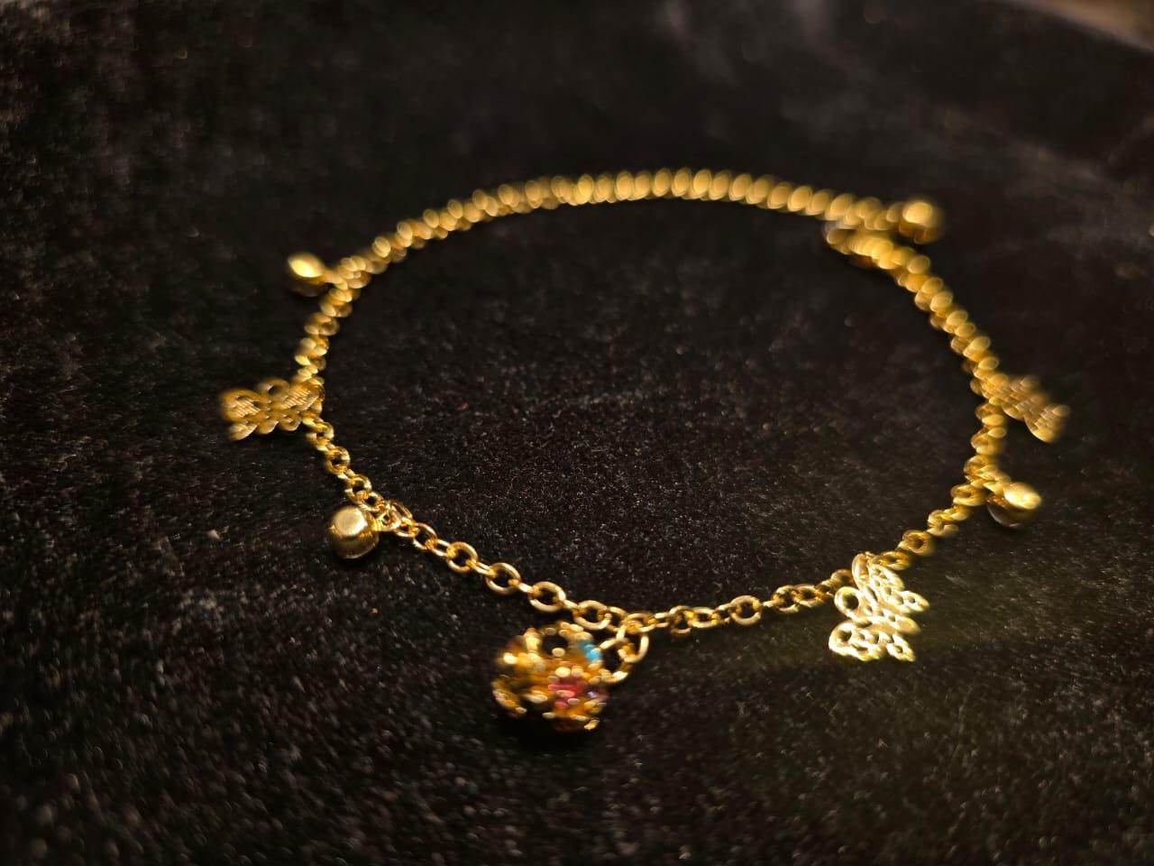Radiant Gold-Plated Payel – Grace in Every Step - Mirpur Jewelry City