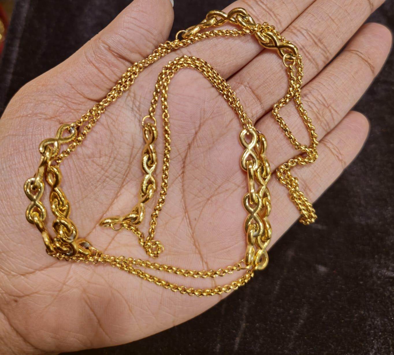 Elegant 28-Inch Gold-Plated Chain – Timeless Shine & Durability - Mirpur Jewelry City