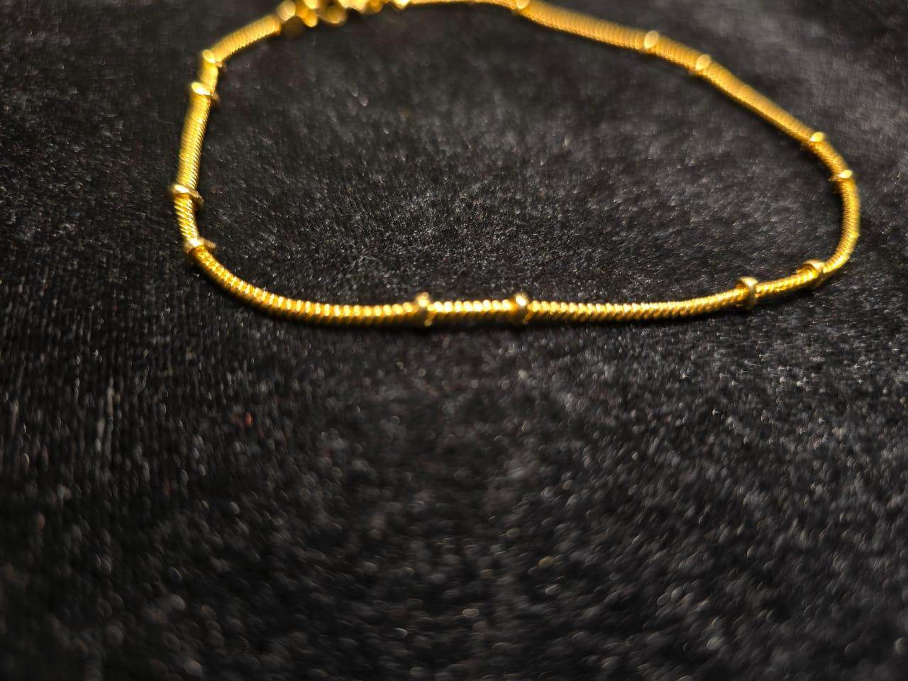 Radiant Gold-Plated Payel – Grace in Every Step - Mirpur Jewelry City