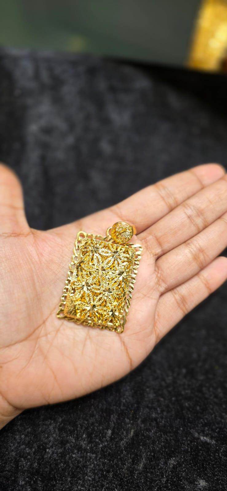 Elegant Gold-Plated Locket – Timeless Beauty & Charm - Mirpur Jewelry City