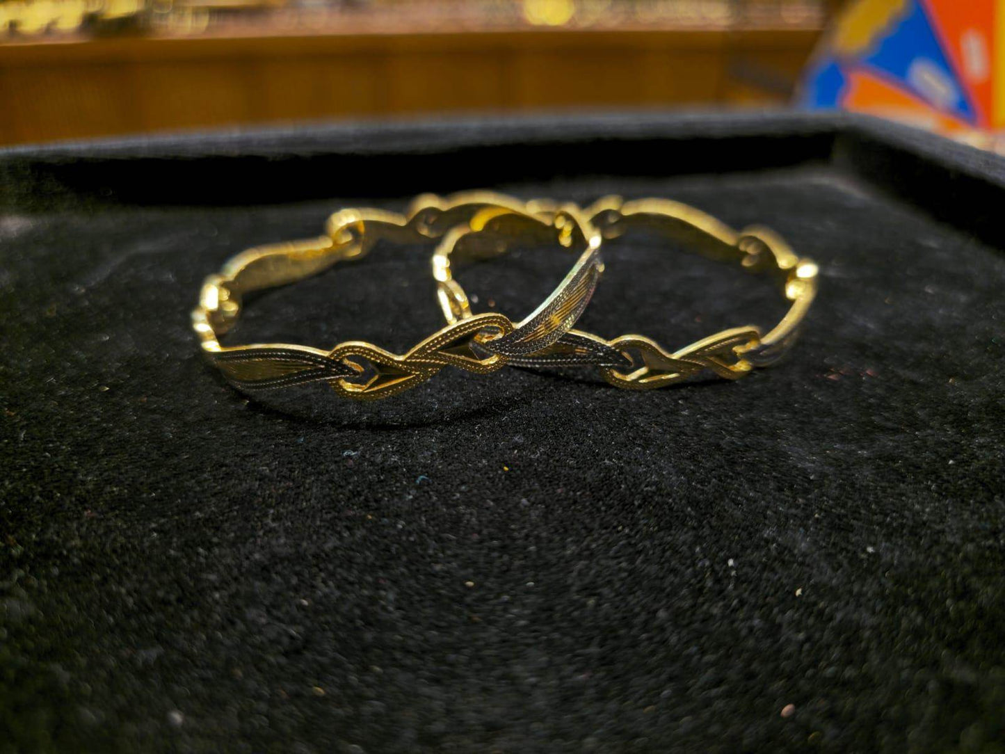 Dubai Design Gold-Plated Churi – Elegant & Luxurious - Mirpur Jewelry City
