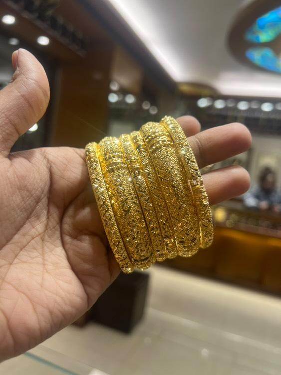 Elegant Gold-Plated Churi – Timeless Beauty & Grace - Mirpur Jewelry City