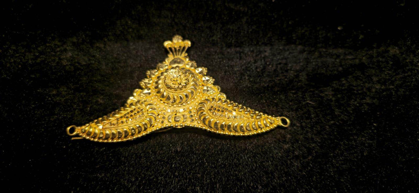Bridal Crown Regal Gold-Plated – A Timeless Symbol of Elegance - Mirpur Jewelry City