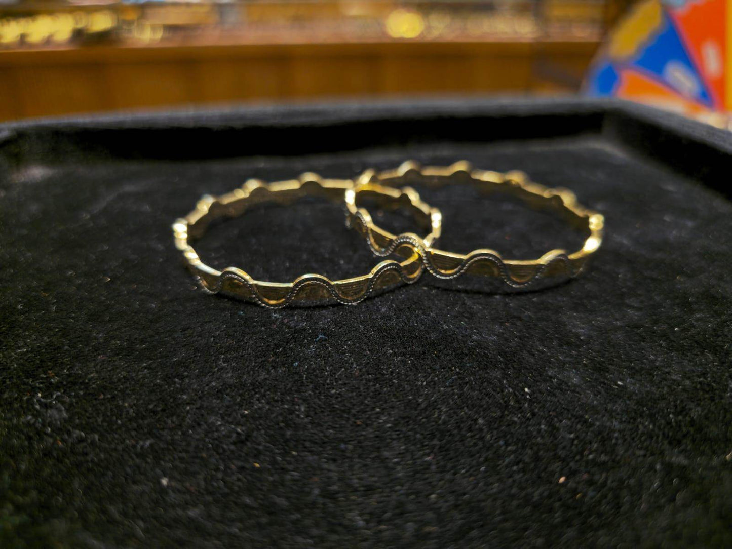 Dubai Design Gold-Plated Churi – Elegant & Luxurious - Mirpur Jewelry City