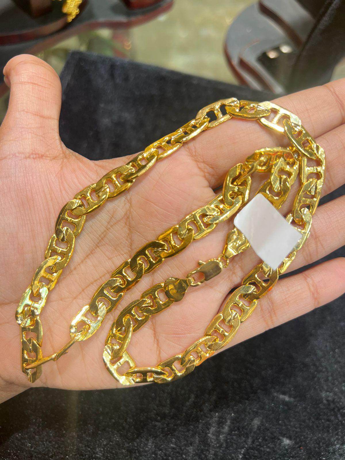 Elegant 20-Inch Gold-Plated Chain – Timeless Shine & Durability - Mirpur Jewelry City