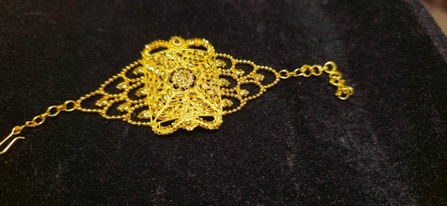 Exclusive Dubai Design Mantasha Gold plated Bridal Collection - Mirpur Jewelry City