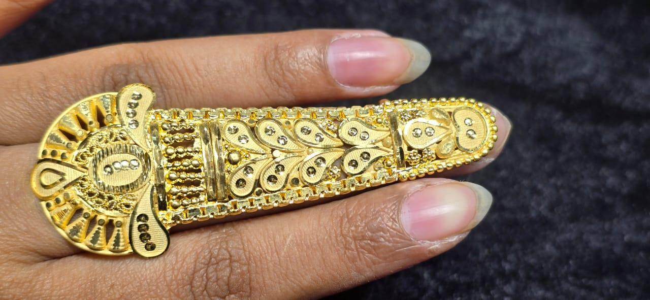 Special Bridal Nok FingerRing for Brides - Mirpur Jewelry City