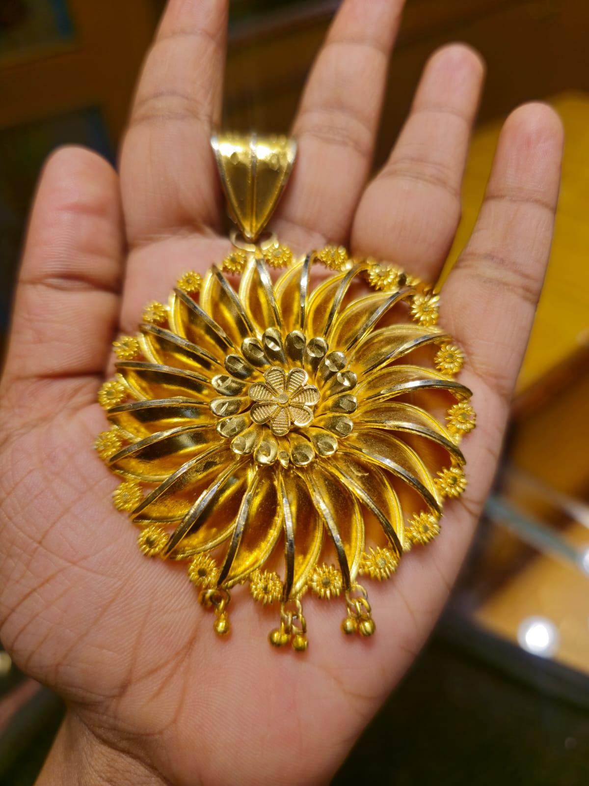 Elegant Gold-Plated Locket – Timeless Beauty & Charm - Mirpur Jewelry City