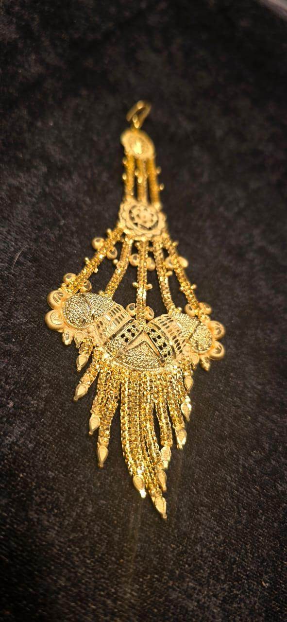 Elegant Gold-Plated Jhapta – Traditional & Stylish - Mirpur Jewelry City