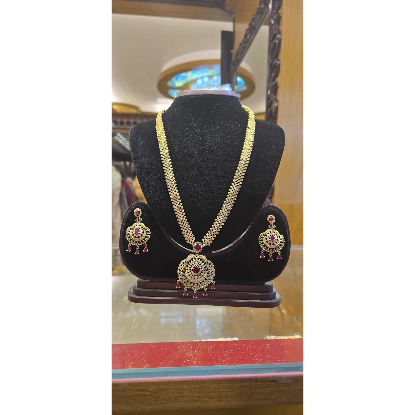 Timeless Radiance: Diamond Cut Bridal Sita - Mirpur Jewelry City