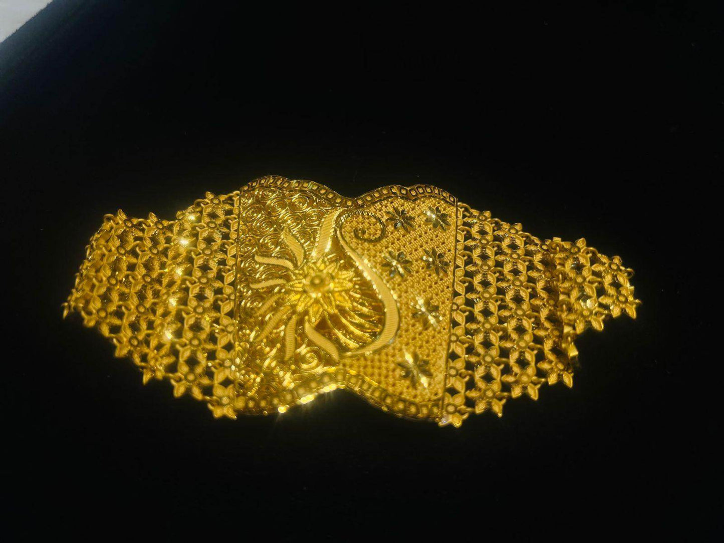 Exclusive Dubai Design Gold Plated Mantasha - Mirpur Jewelry City