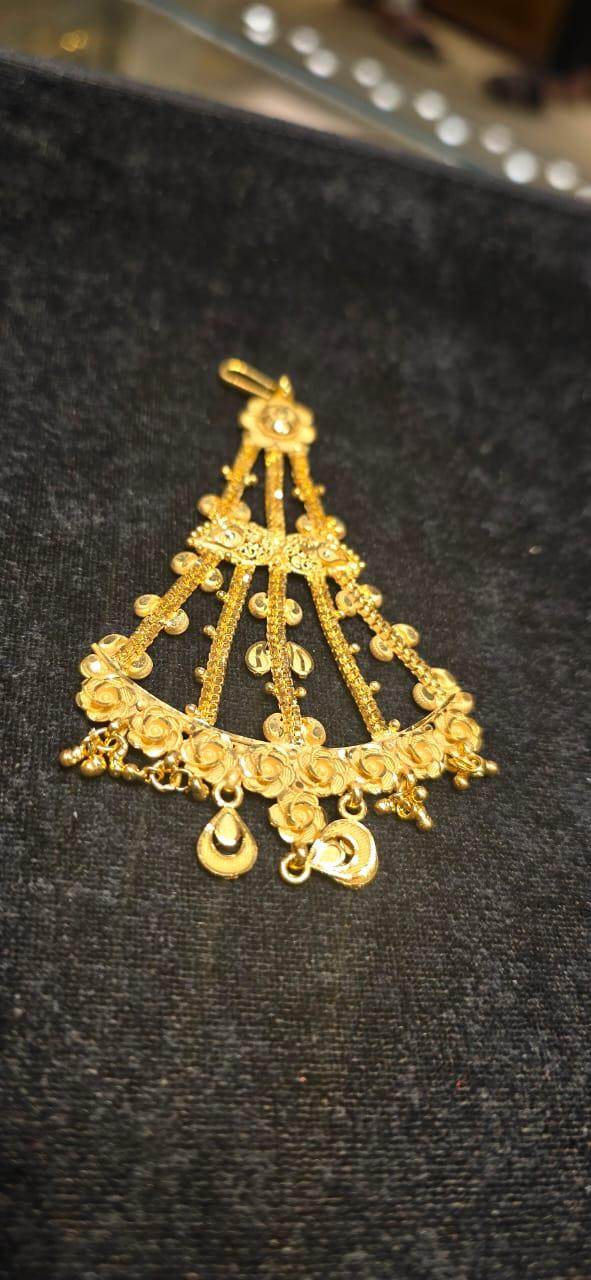Elegant Gold-Plated Jhapta – Traditional & Stylish - Mirpur Jewelry City