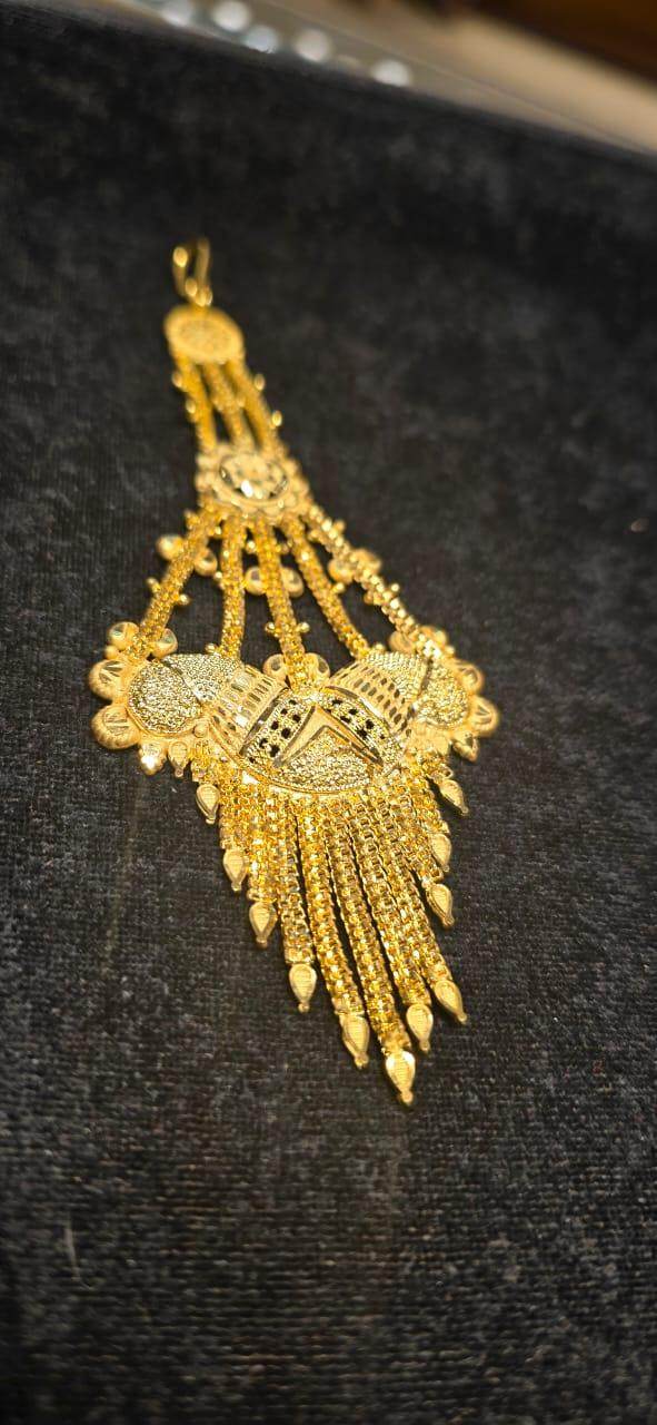 Elegant Gold-Plated Jhapta – Traditional & Stylish - Mirpur Jewelry City