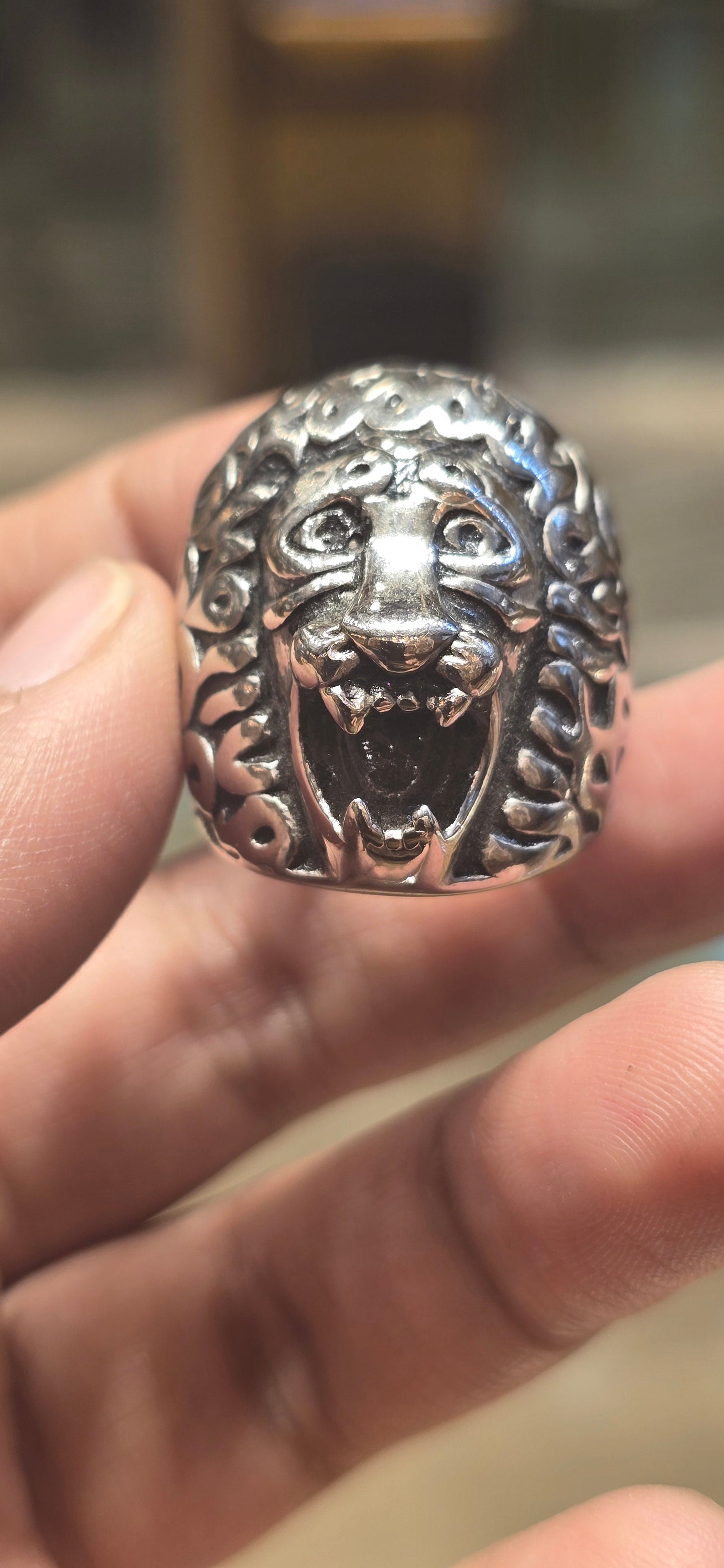 Heavy Silver Color Gents Ring Mirpur Jewelry City