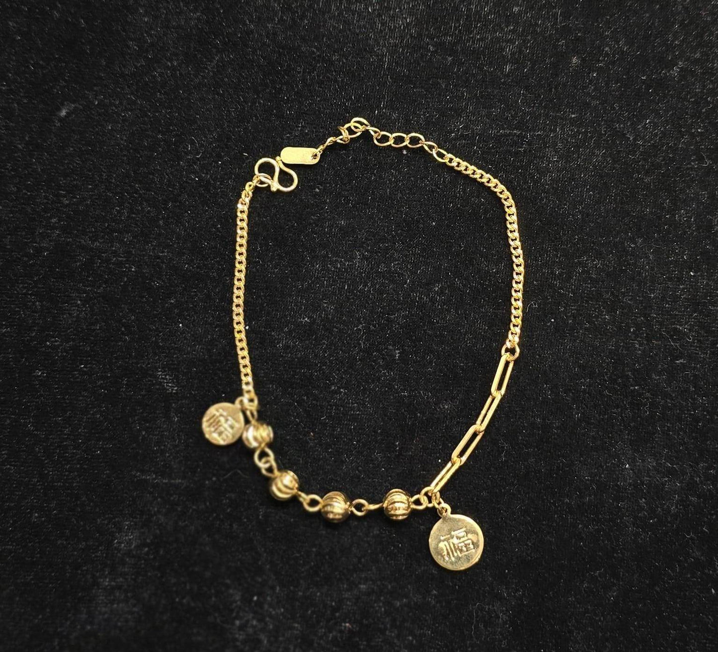 Elegant Gold-Plated Bracelet – Timeless Beauty & Shine - Mirpur Jewelry City