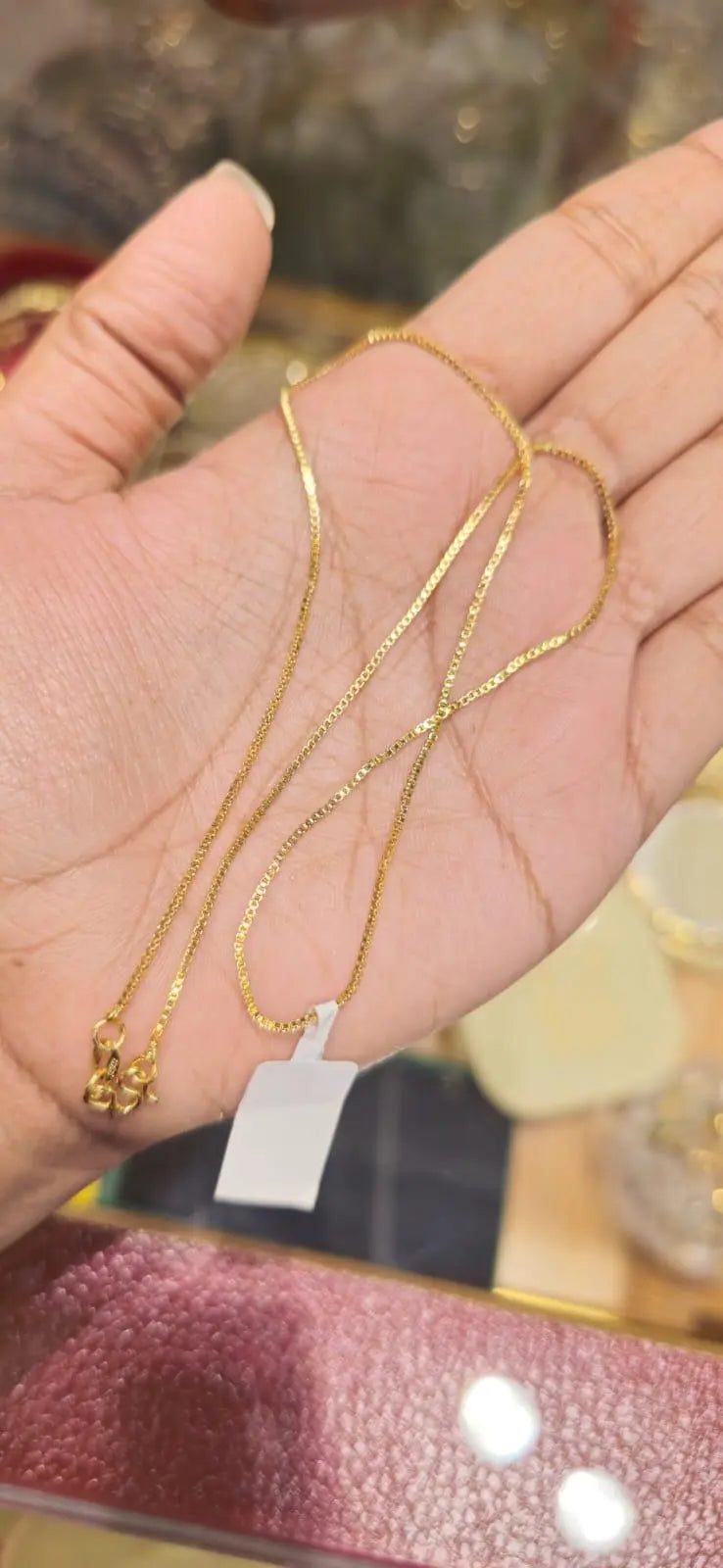 Elegant 16-Inch Gold-Plated Chain – Timeless Shine & Durability - Mirpur Jewelry City