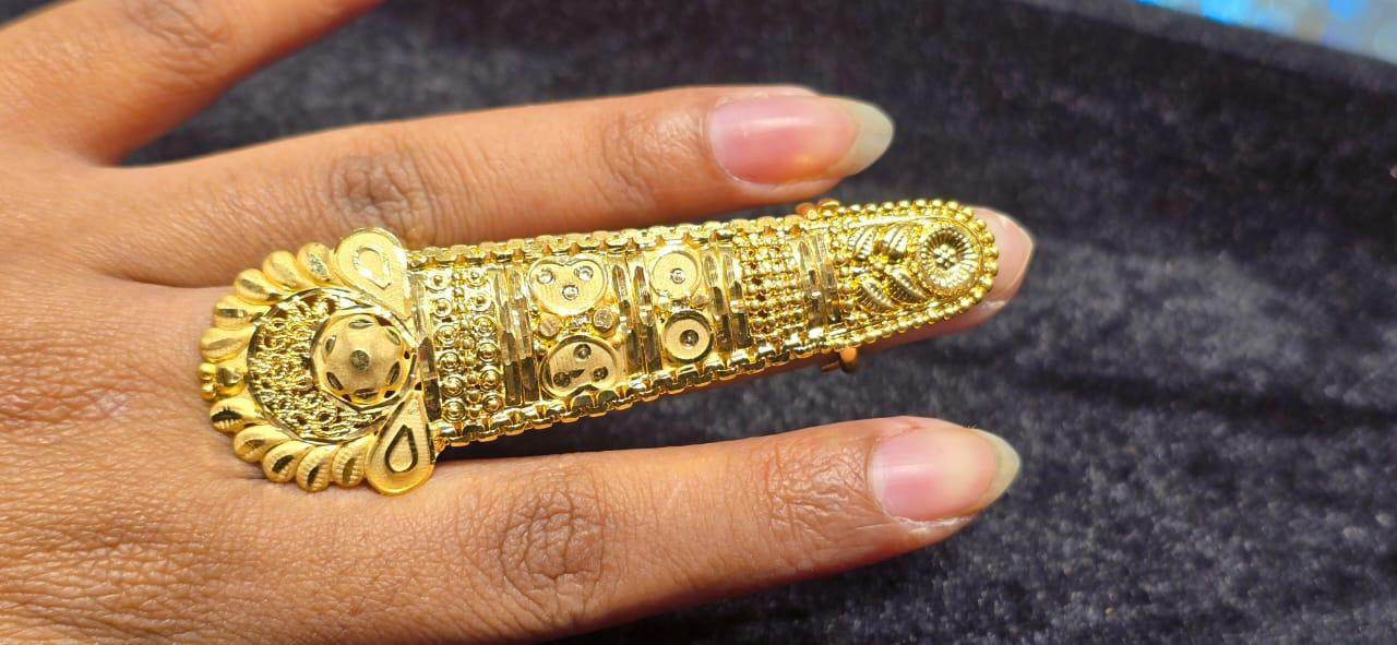 Special Bridal Nok FingerRing for Brides - Mirpur Jewelry City