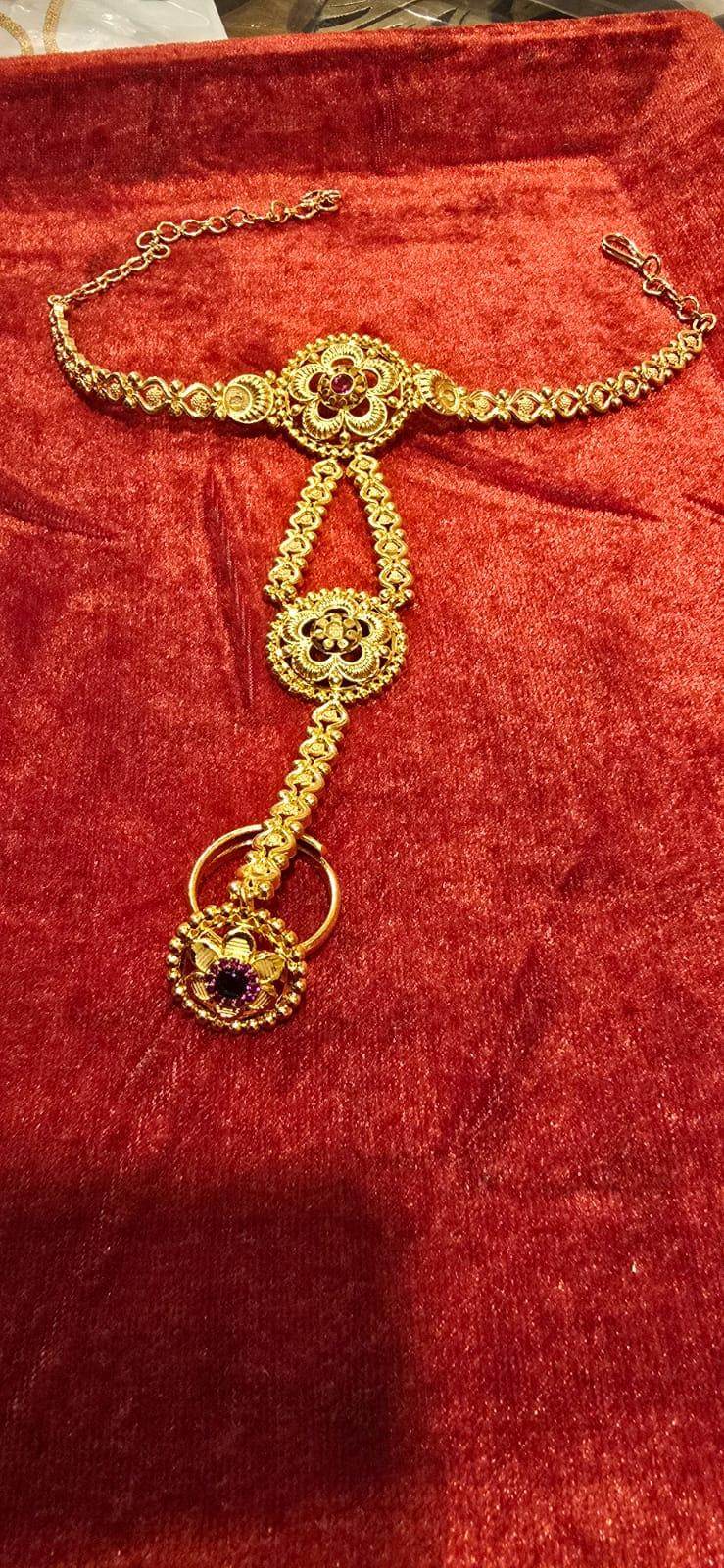 Floral Design Rotonchur for brides - Mirpur Jewelry City