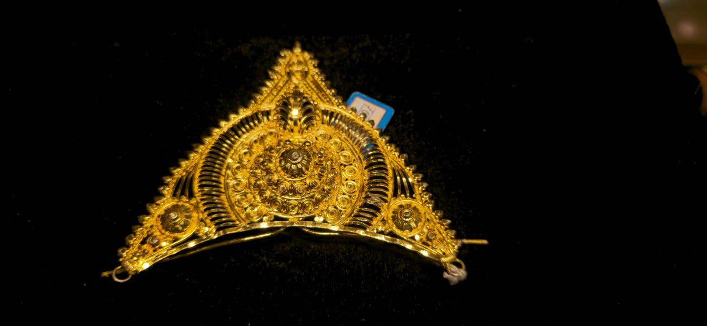 Bridal Crown Regal Gold-Plated – A Timeless Symbol of Elegance - Mirpur Jewelry City