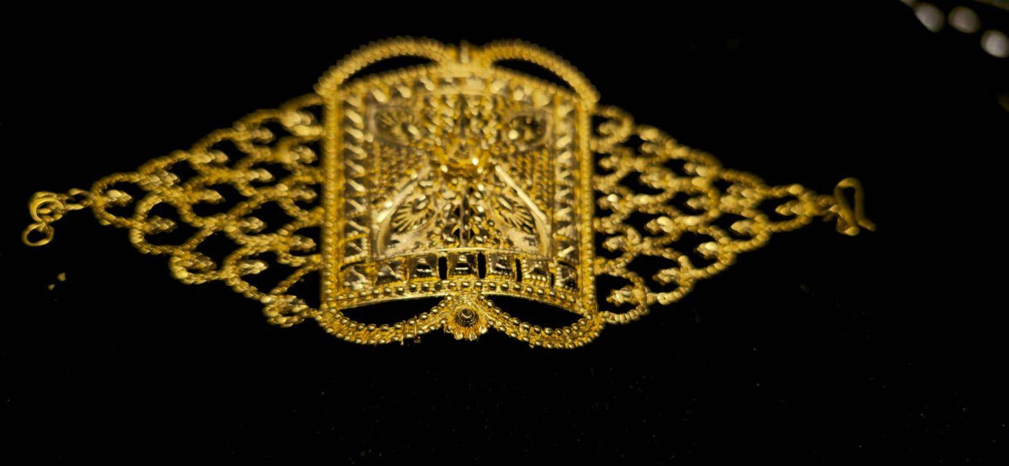 Exclusive Dubai Design Mantasha Gold plated Bridal collection - Mirpur Jewelry City