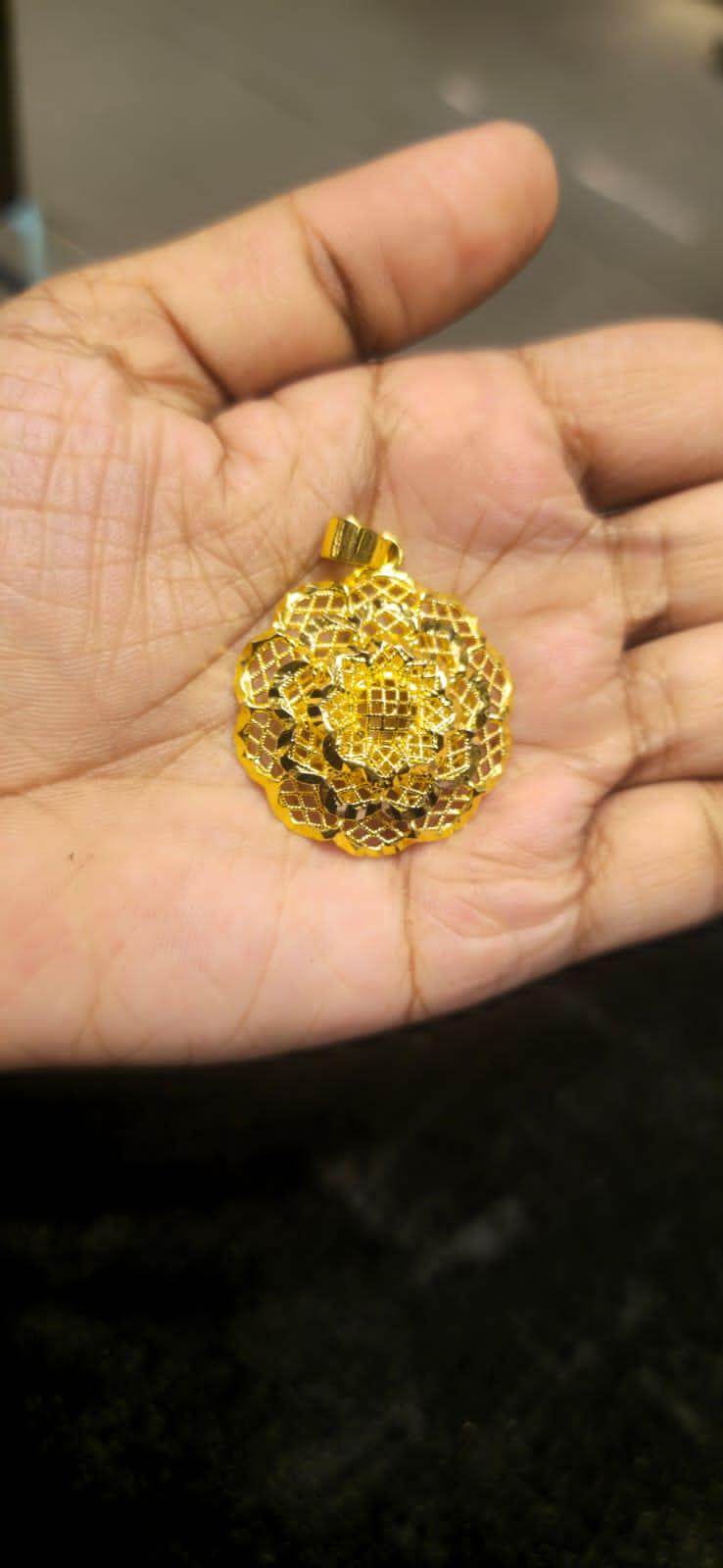 Elegant Gold-Plated Locket – Timeless Beauty & Charm - Mirpur Jewelry City