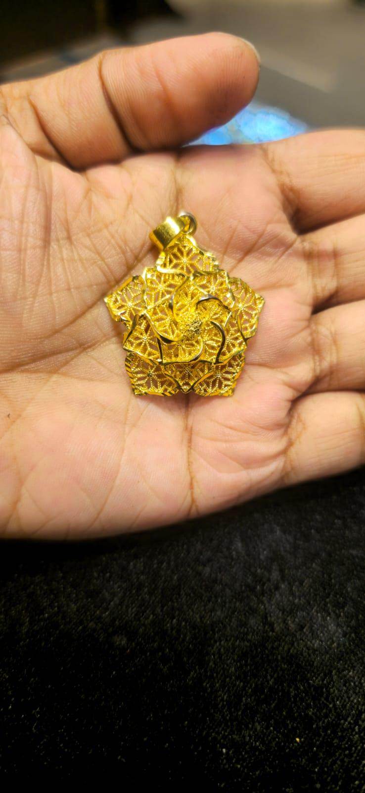 Elegant Gold-Plated Locket – Timeless Beauty & Charm - Mirpur Jewelry City