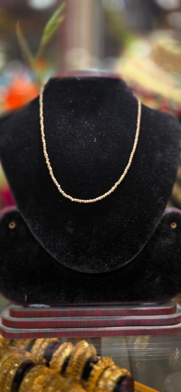 Elegant 16-Inch Gold-Plated Chain – Timeless Shine & Durability - Mirpur Jewelry City