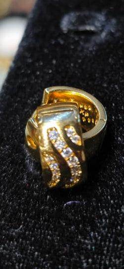 Elegant Gold-Plated Bounty Earrings – Timeless Luxury for Every Occasion - Mirpur Jewelry City