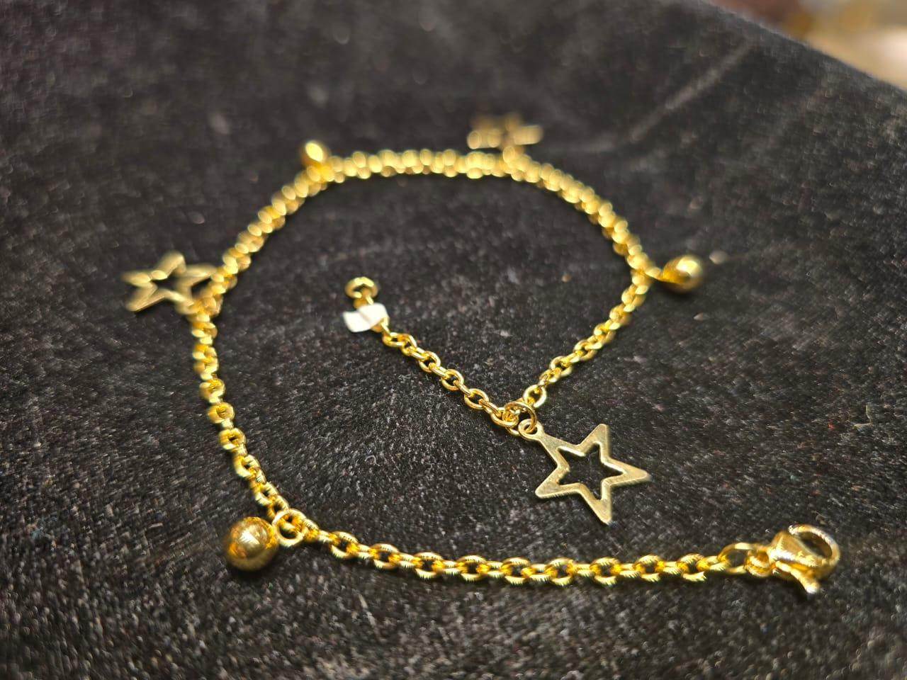 Radiant Gold-Plated Payel – Grace in Every Step - Mirpur Jewelry City