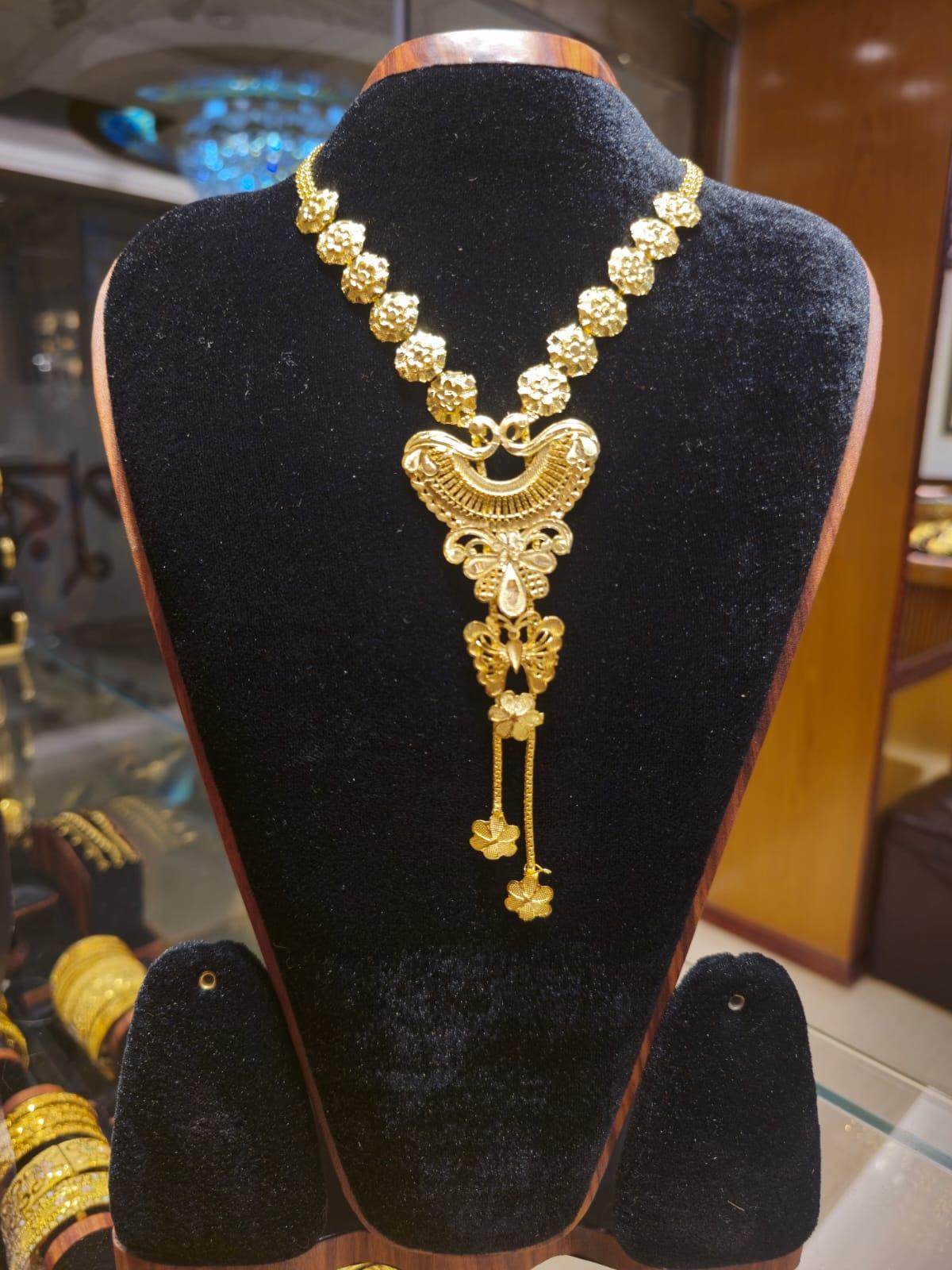 Elegant Gold-Plated Mob chain - Mirpur Jewelry City