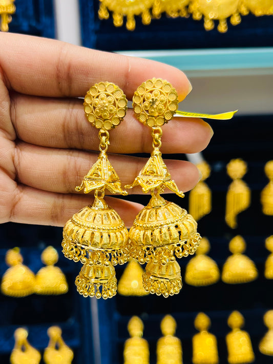 Elegant Gold Plated Earring for Women