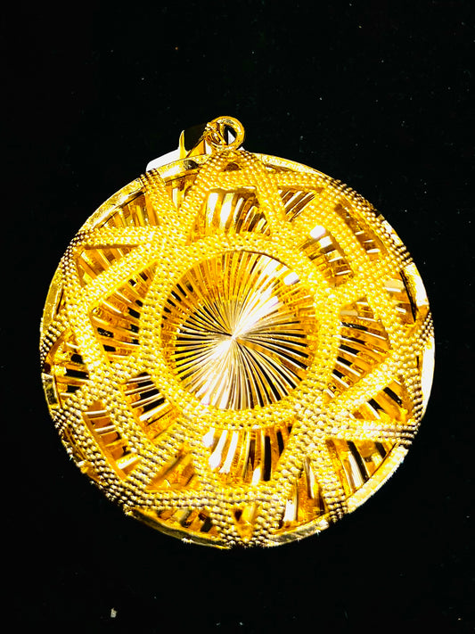 Designer Locket Pendant – Premium Finish | Chain Not Included