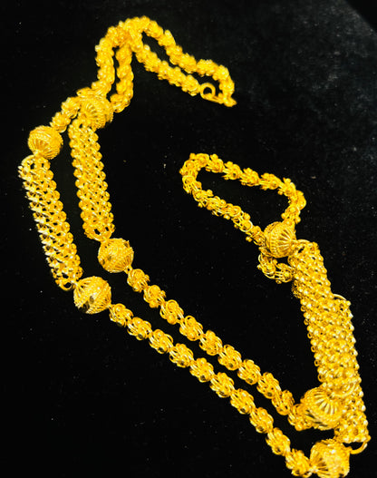 Traditional Long Chain – Premium Finish Jewellery (28 inch)