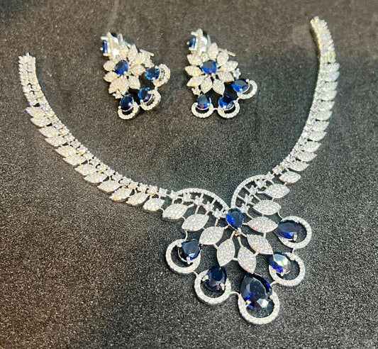 Elegant Diamond Cut Gold Necklace Set Mirpur Jewelry City