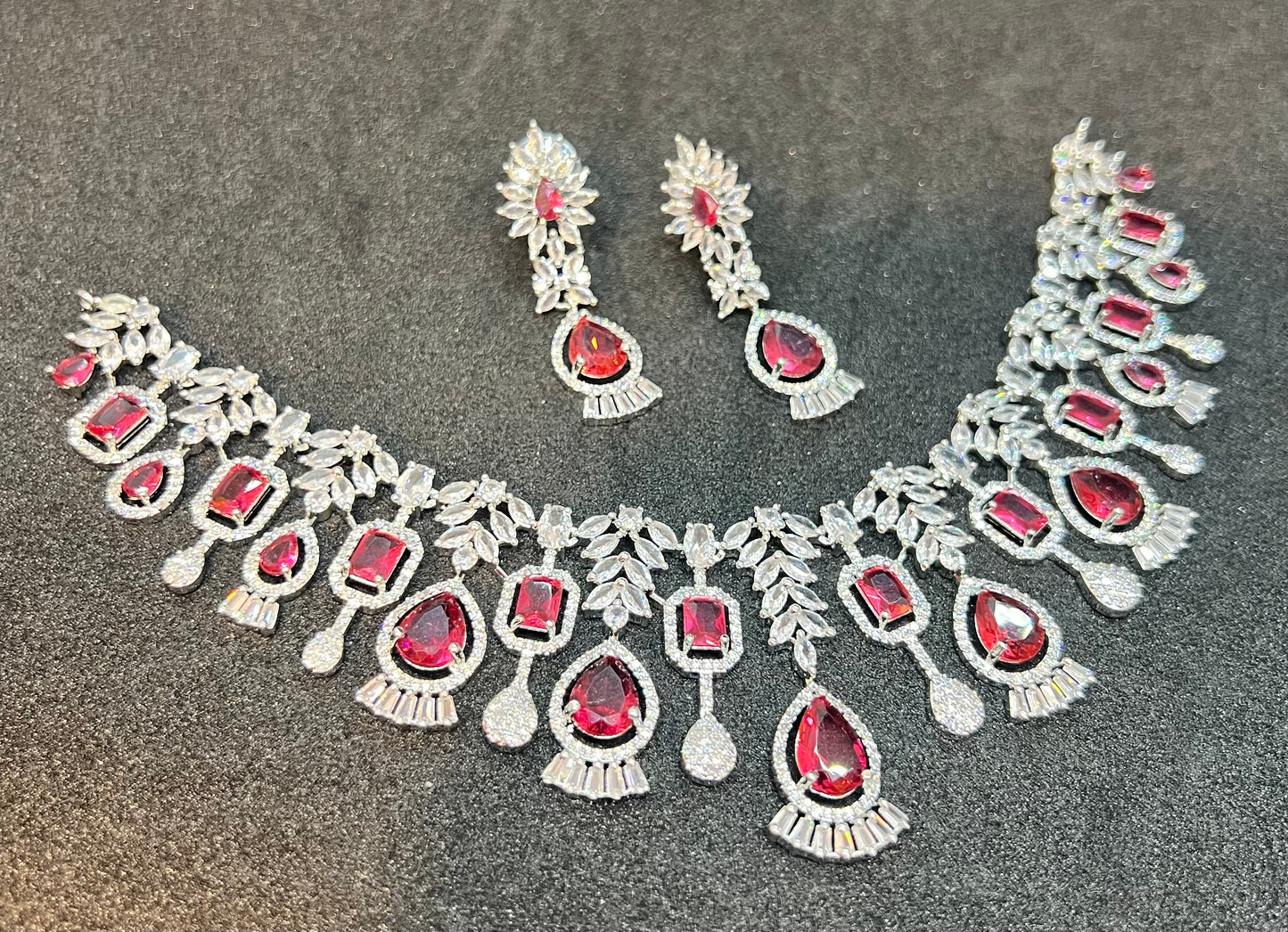Classic Diamond Cut Gold Jewellery Set