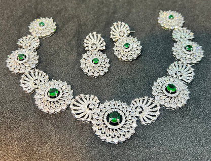 Classic Diamond Cut Gold Jewellery Set