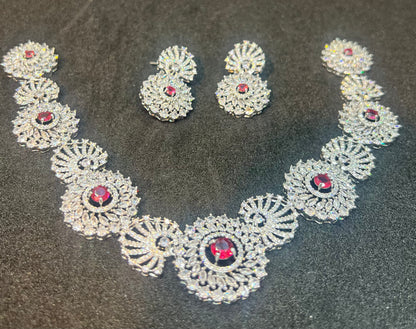 Classic Diamond Cut Gold Jewellery Set