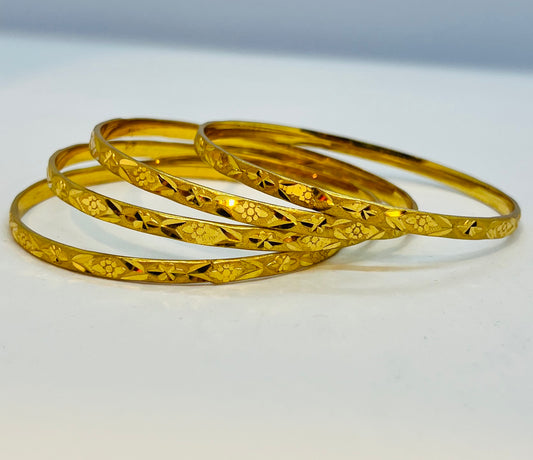 Chikon Churi – Elegant Smooth Finish Bangle | Premium Traditional Jewellery